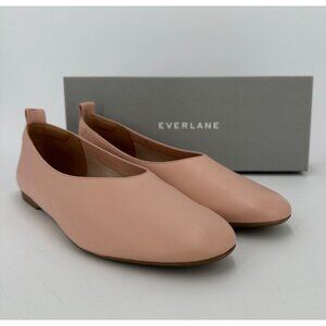 Everlane Italian Leather Day Glove Flats Pale Pink/Ballerina 5 Women's Career